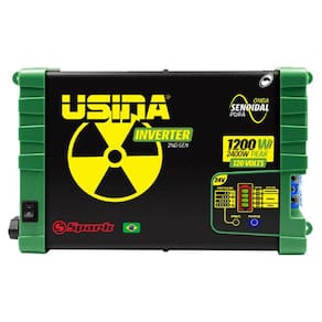 Inversor Tensão Senoidal Usina Inverter 1200W 24Vdc 120Vac