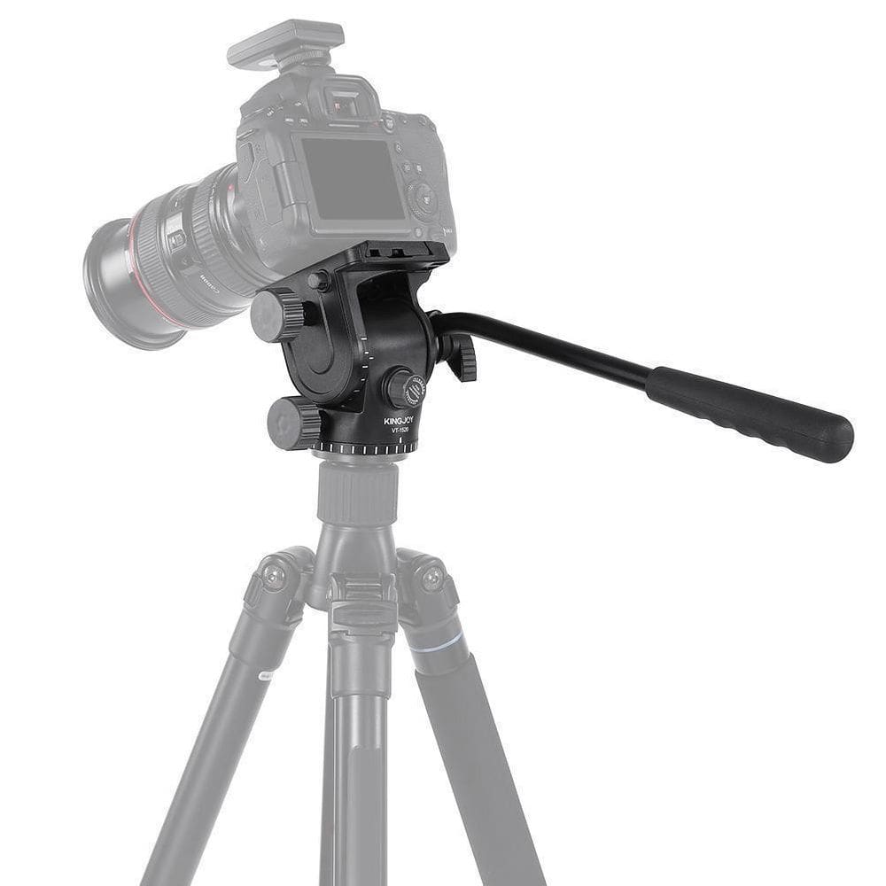 Cabeça De Tripé Hidráulica Kingjoy Vt-1520 Para Até 2Kg