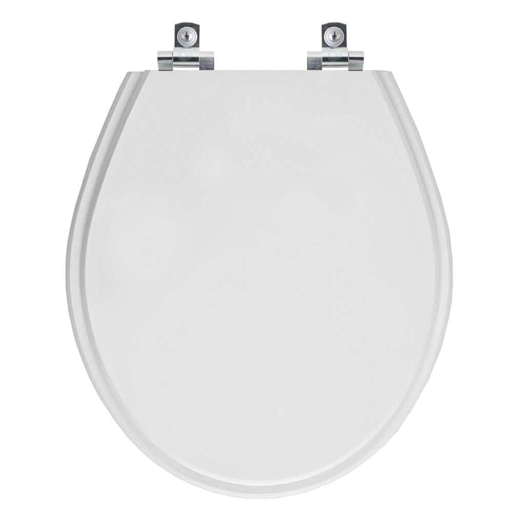 Assento Sanitário com Amortecedor Studio Cinza Real para vaso Deca