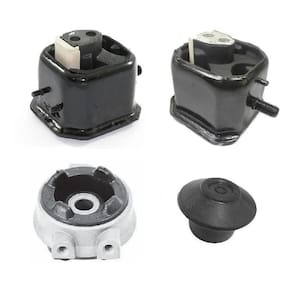 Kit 4 Coxim Calço Motor Cambio Parati Saveiro Gol G2 G3 G4