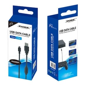 Cabo Ps4 Slim/Pro Controle Carregador Usb V8 2 Metros