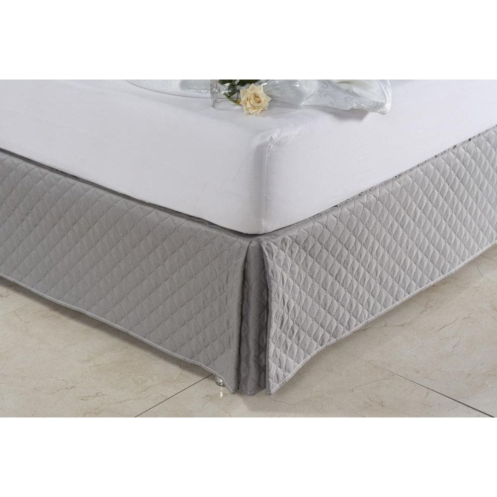 Saia Cama Box 1,28M Larg Viuva Matelasse Ultrassonico