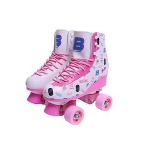 Barbie Patins 4 Rodas Tamanho 35/36 - Fun Divirta-Se