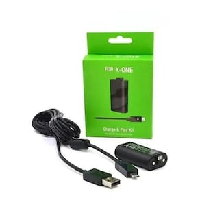 Charge And Play Para Xbox One Bateria Para Controle + Cabo Usb
