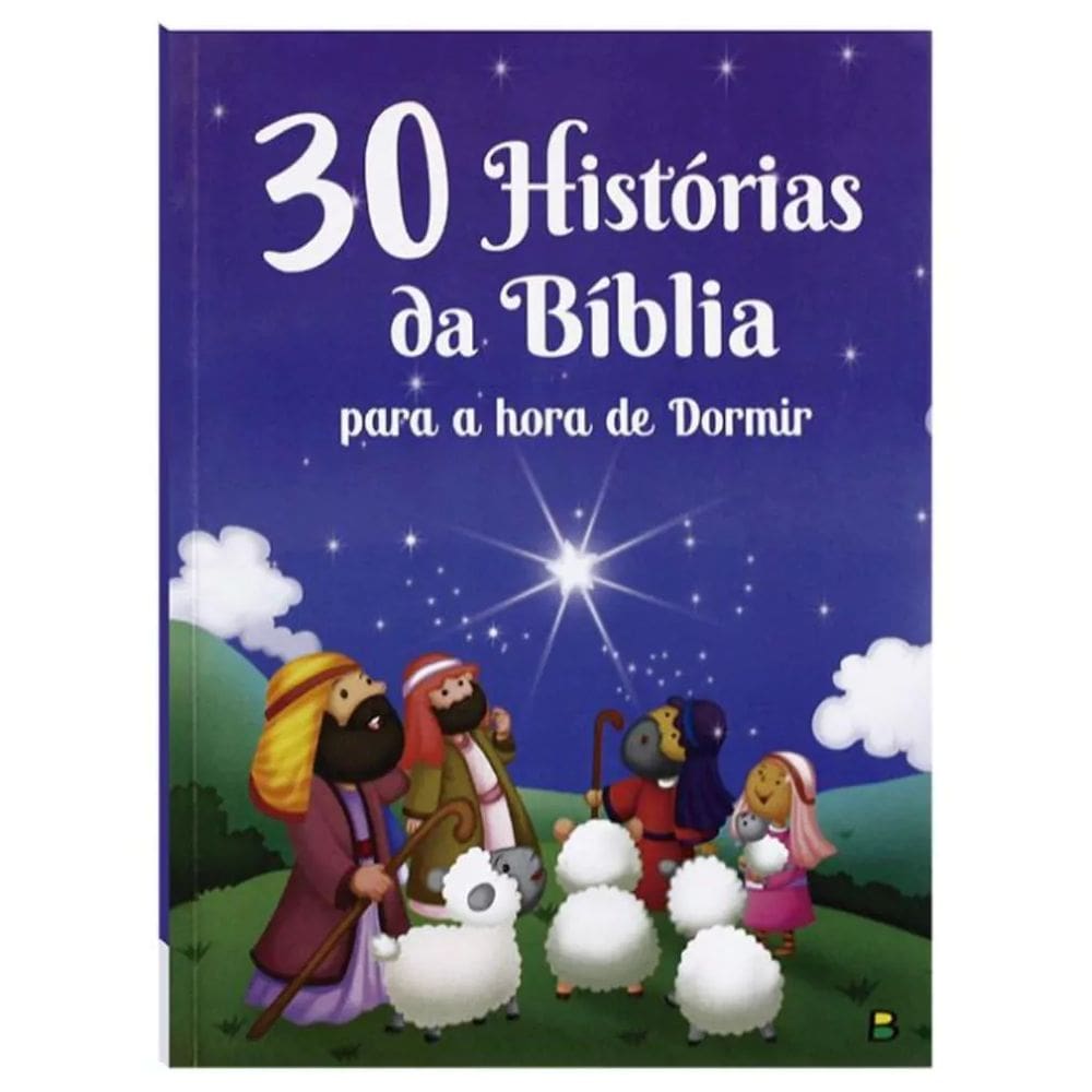 Livro 30 Histórias da Bíblia Para a Hora de Dormir Momento Especial - Brasileitura