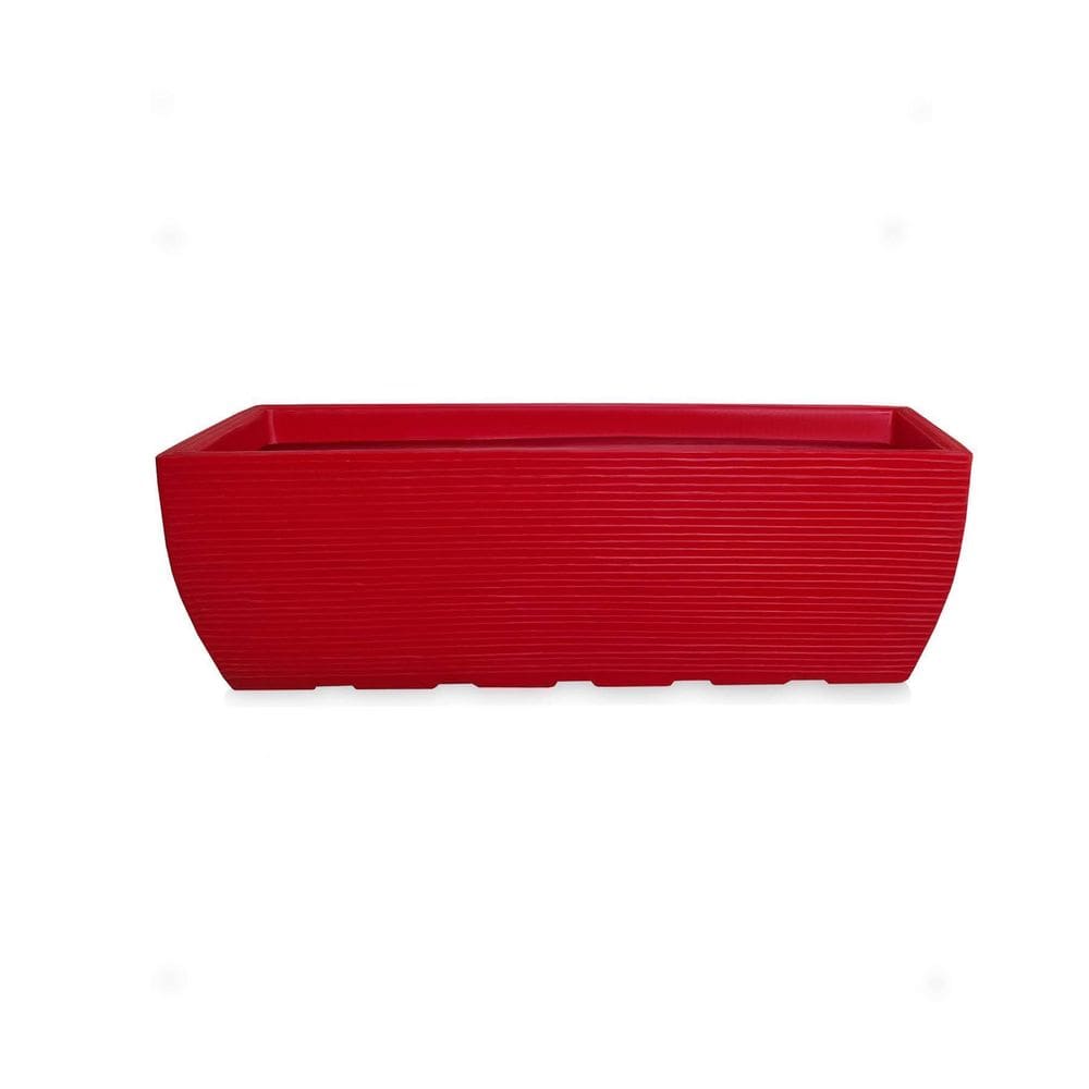 Vaso De Planta Jardineira Floreira Polietileno 80X30 Ferrari