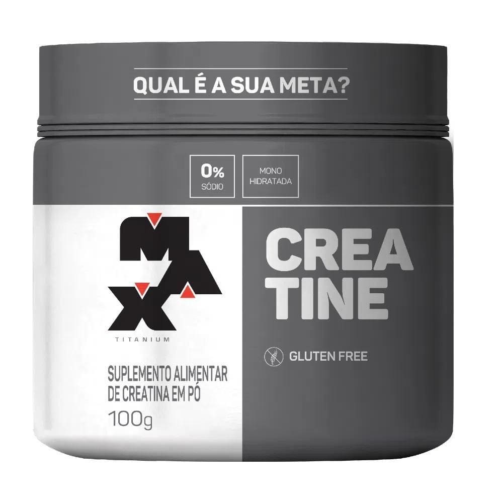 Creatina Monohidratada Pura 300G Max Titanium