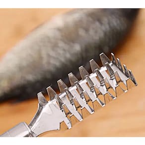 Escamador Tira Escama Peixe Inox Profissional