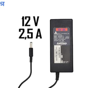 Fonte De Alimentação 12V 2.5A Pino 5,3Mm X 2,2Mm