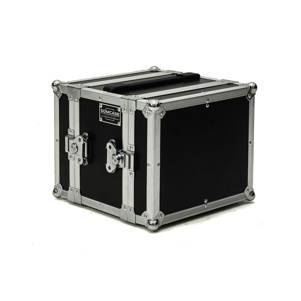 Hard Case Rack 2U Mini Rack Microfones S/ Fio - Ext