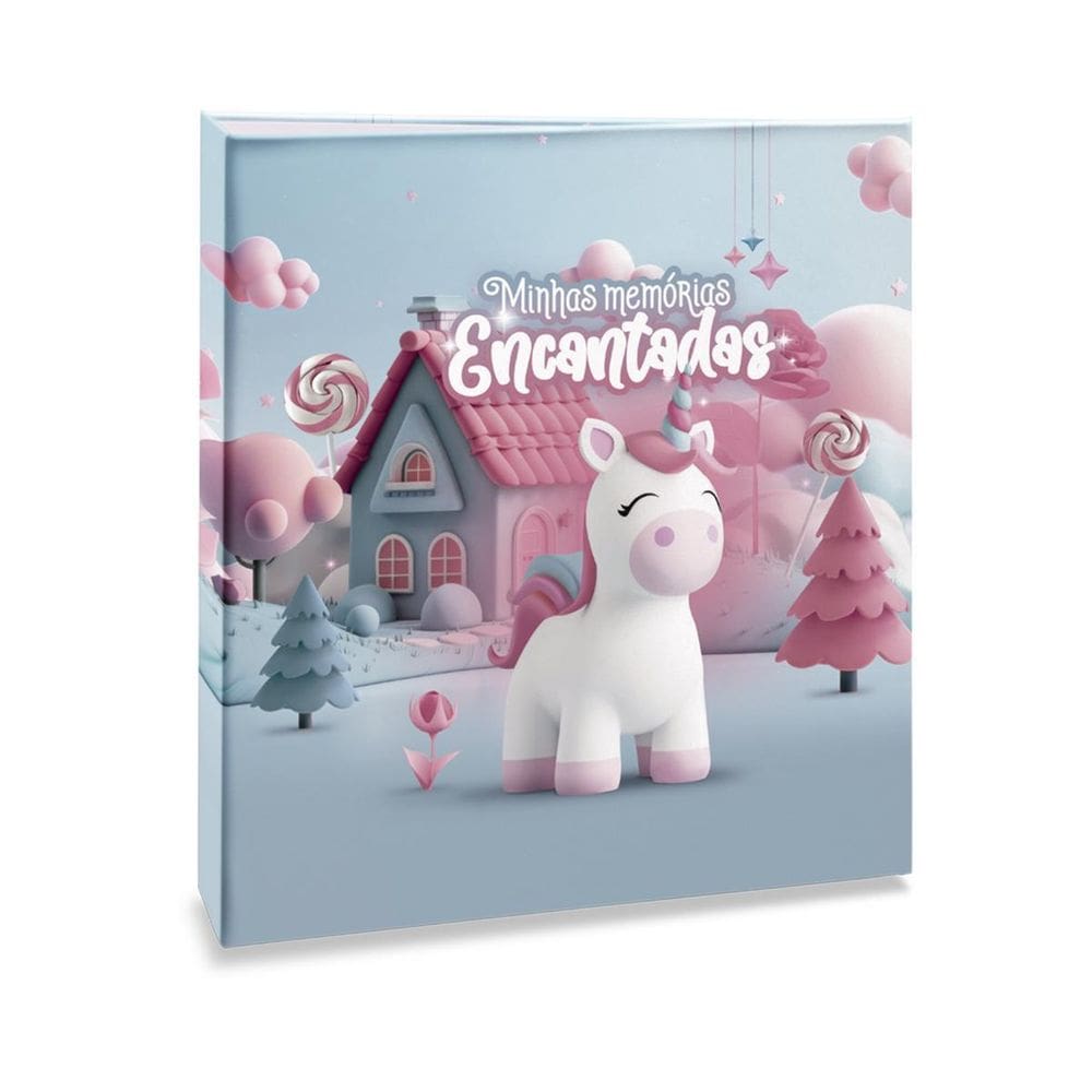 Álbum De Fotos Infantil 120 Fotos 10X15 Rebites Ical 194