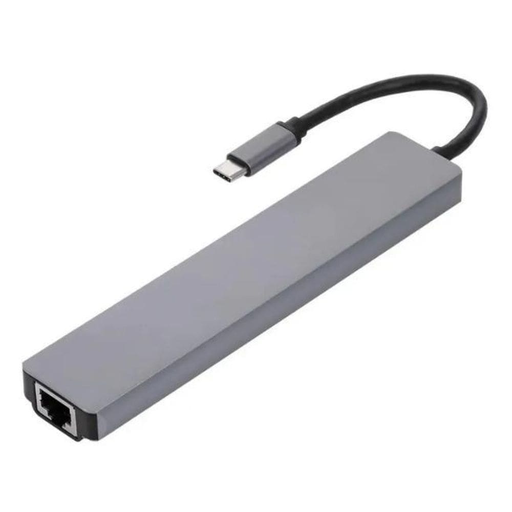 Adaptador Hub Rede 2Usb-C Hdmi