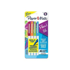 Caneta Hidrocor - Paper Mate - Flair 1.2Mm 4 Cores