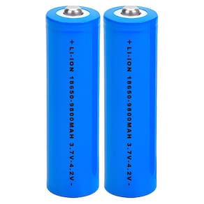Kit 2 Baterias 18650 9800Mah 4.2V Recarregáveis Para Rádios