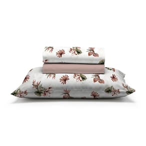 Jogo De Cama Solteiro 180 Fios Fiori - Yasmin 7816