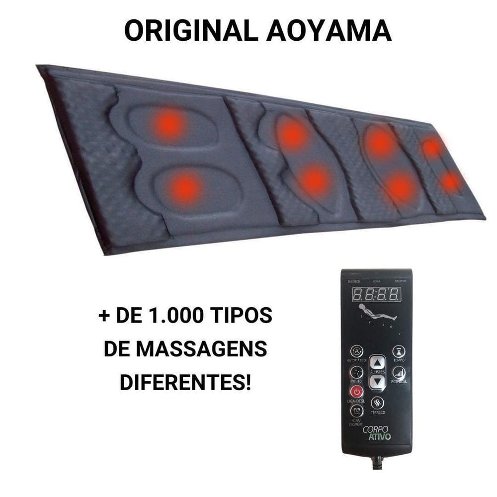 Esteira Massageadora Anatomica Vibratoria Aoyama Com Rabatan