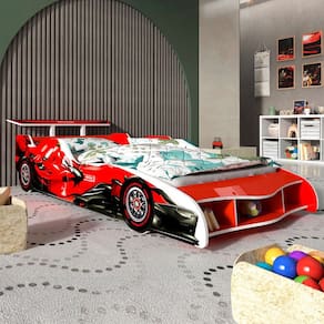 Cama Infantil F1 100% Mdf VerMarromho - Gelius