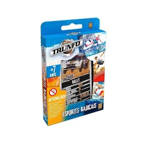 Super Trunfo Esporte Radical - Jogo de Cartas 32 Fotos