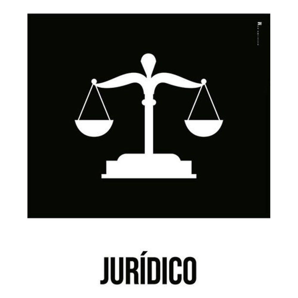 Kit 3 Placas Desenho - Jurídico