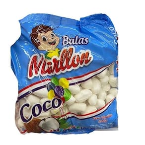 Saco De Bala De Coco 600 Gramas Sabor De Coco