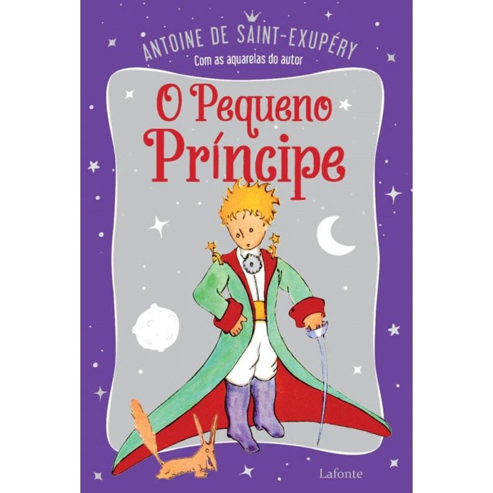 O Pequeno Príncipe - Capa Lilás