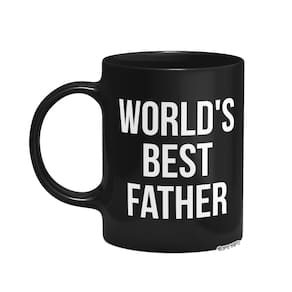 Caneca World`s Best Father - The Office - Preta