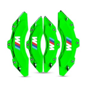 Kit Capa Pinça P/Freio M3/Bmw Verde + Cola 50G Capa De Pinça