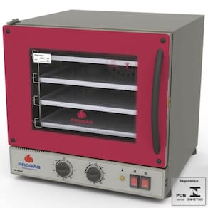 Forno Elétrico Progás Turbo Fast Oven Vermelho 4 Esteiras PRP-004 G2 220V P37639