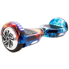 Hoverboard Skate Elétrico 6.5 Polegadas Fogo E Gelo Led Bluetooth Brinovar