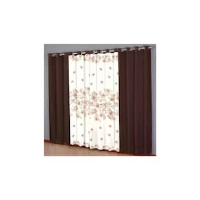 Cortina para Varão Sultan 300x250 cm Realce Top Horto Marrom