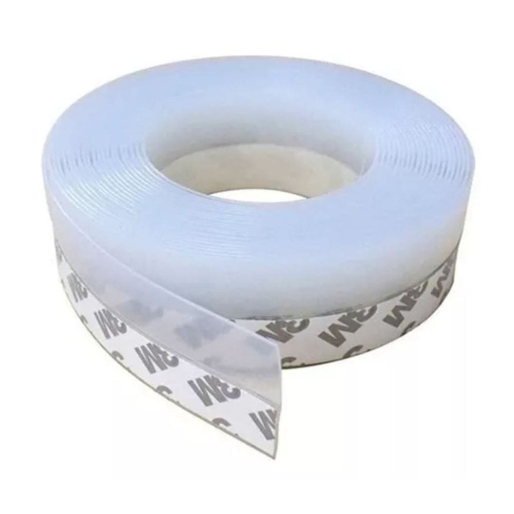 Conjunto 2 Fitas Adesivas Transparentes Vedação de Porta - 1,80m