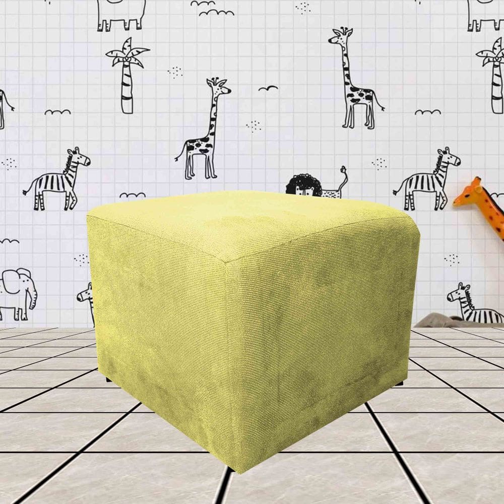 Kit Puff Infantil Patrick Amarelo