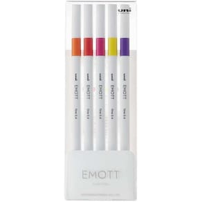 Caneta Uni-Ball Mitsubishi Emott N.2 Passion Colors Com 5