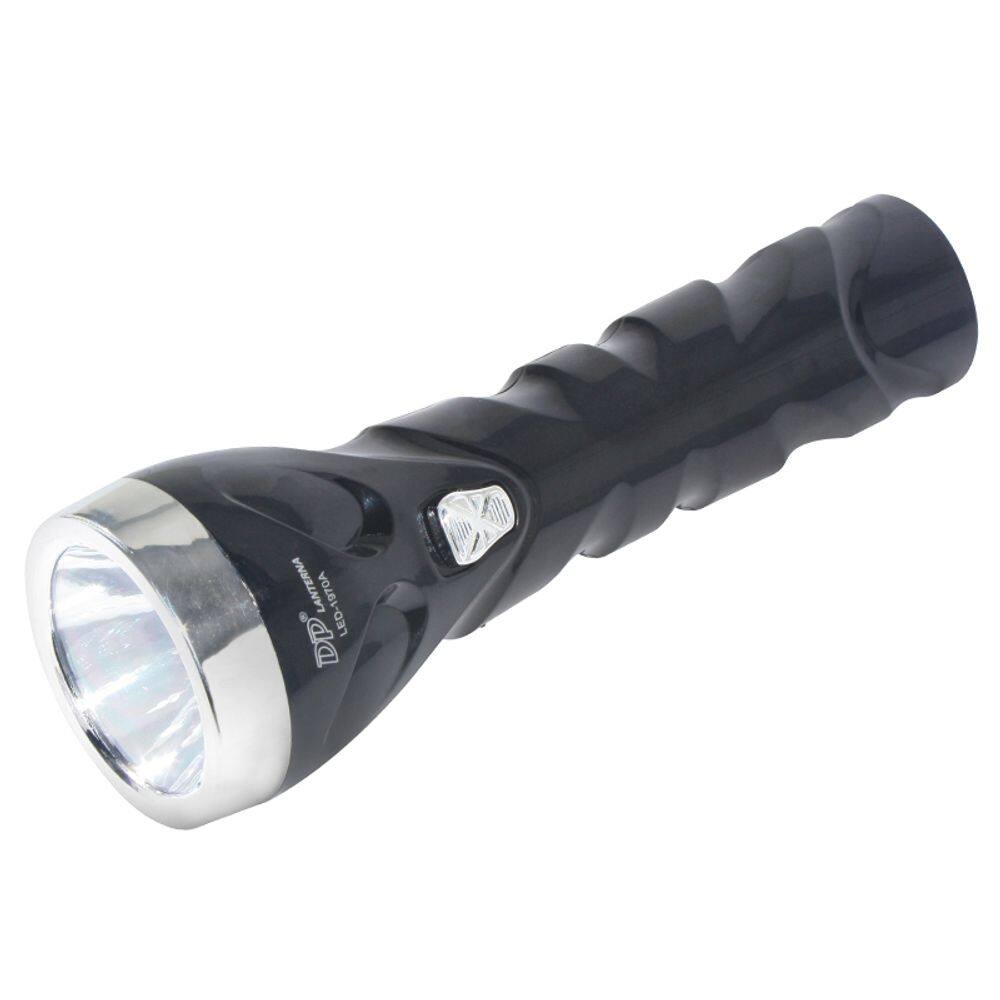 Lanterna Led Dp-1970a 1 Led Bi-volt - Recarregável