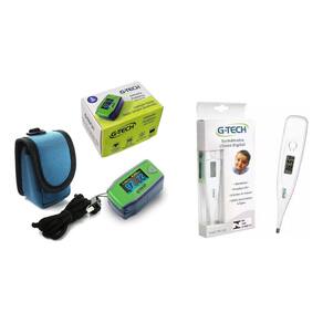 Kit Medidor De Saturação Infantil Com Termometro G-tech