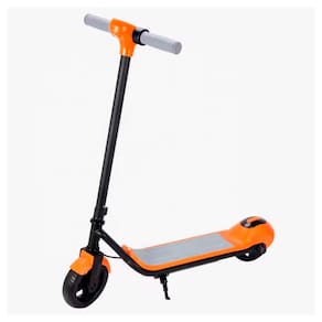 Patinete Elétrico Infantil Portátil Bluetooth Led Kids Laranja Brinovar