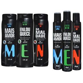 Cuidado Íntimo Masculino 3 Sanonete Liquido 3 Perf De Cueca