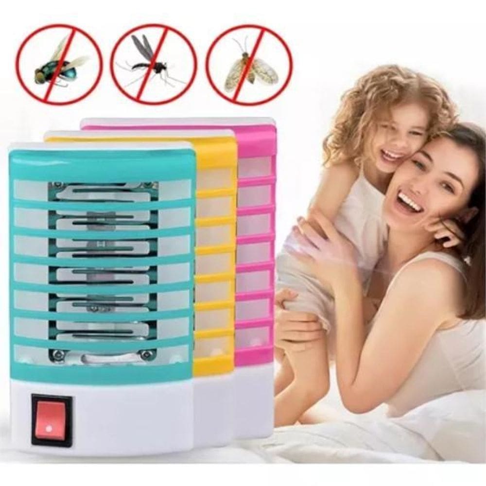 3 Armadilhas Mata Mosquito Da Dengue Pernilongo Led Bivolt