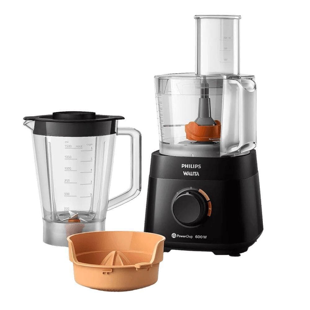 Multiprocessador Philips Walita 600WPowerchop RI7300 Preto 127V