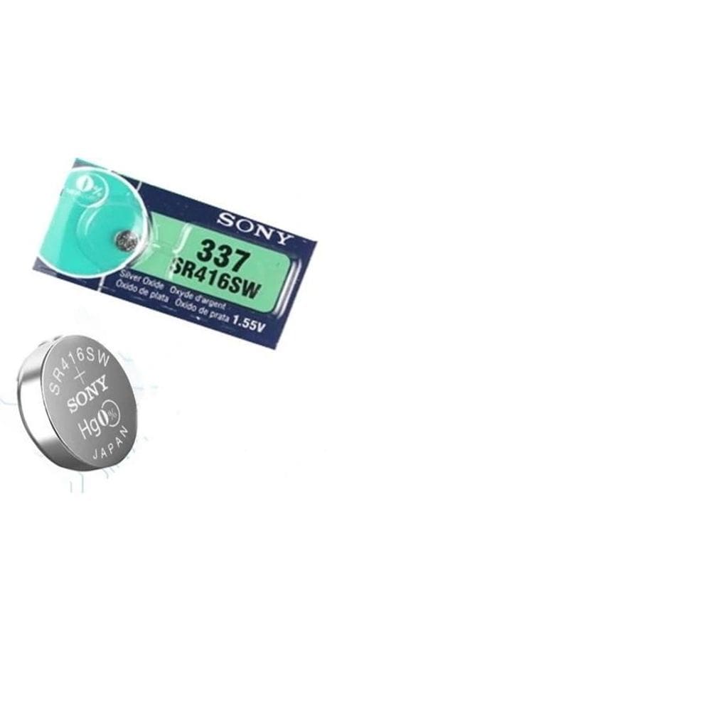 Bateria 337 Sr416Sw Sony Cartela 1 Unidade Pilha 1.55V