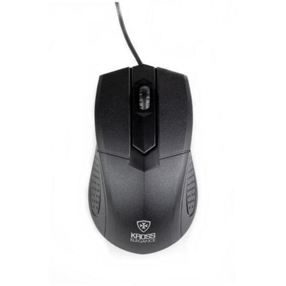 Mouse Usb 3 Botões 1000Dpi Kross Elegance Ke-M108