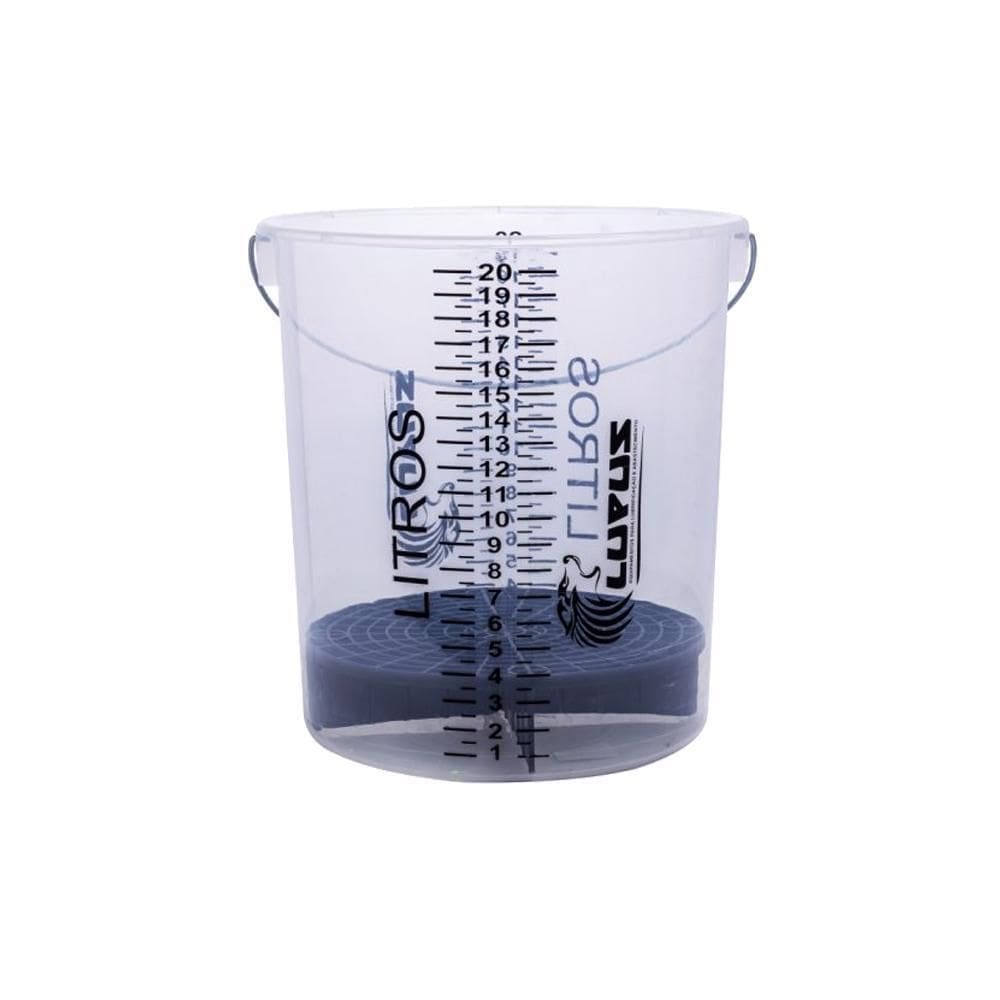 Balde Graduado Com Separador De Partículas 20L 2041 - Lupus