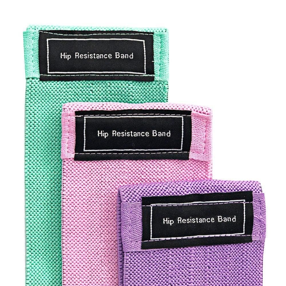 Kit De 3 Faixas Elásticas Exercícios 3 Níveis De Resistência