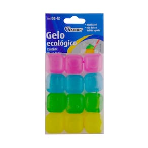 Cubo De Gelo Ecológico Com 12 Unidades