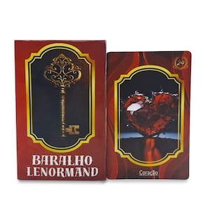 Baralho Lenormand Cartomante de Paris 36 Cartas com Manual