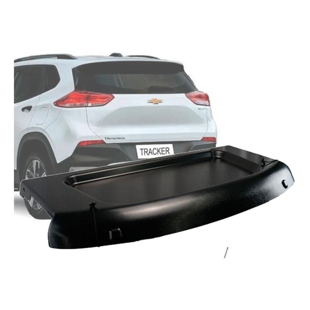 Tampão Porta Malas Bagageiro Chevrolet Tracker Nova Preto