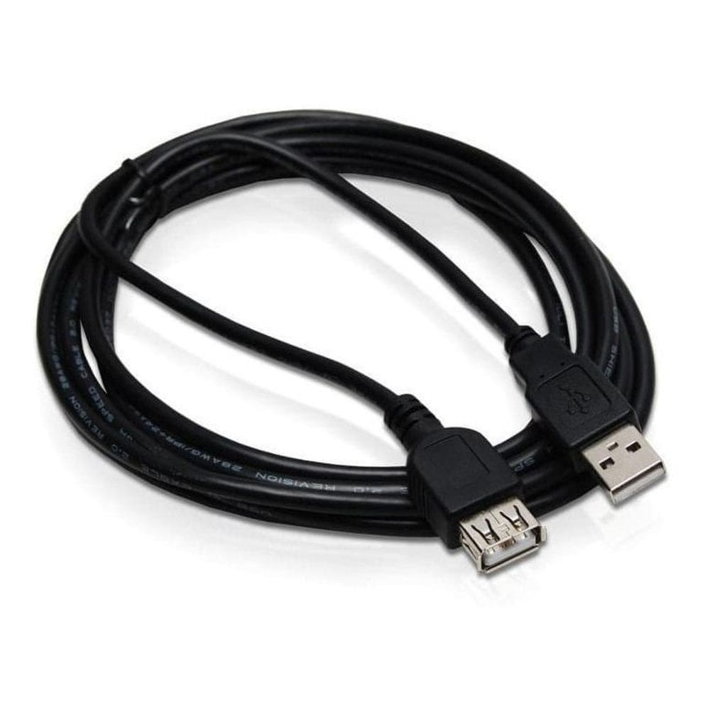 Cabo Extensor Usb 2.0 Am/Af - 2.5 Metros