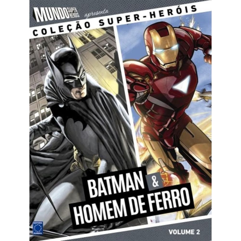 Colecao Super-Herois 2 - Batman E Homem De Ferro