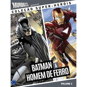 Colecao Super-Herois 2 - Batman E Homem De Ferro