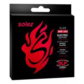 Encordoamento 6 C Solez P\ Guitarra Slg9 Dlp Calibre 0.9